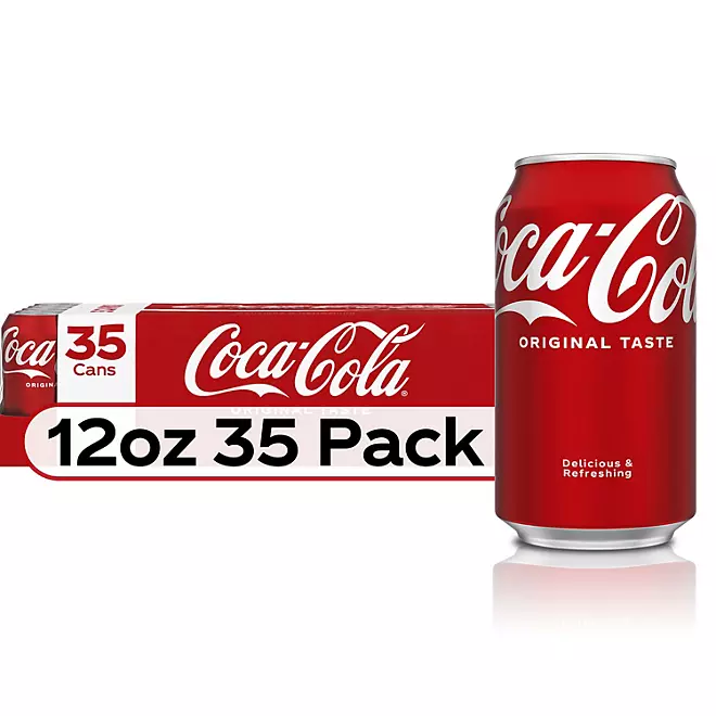 Coca-Cola 12 fl. oz. cans, 35 pk.