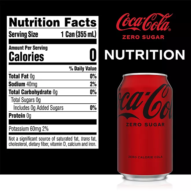 Coca-Cola Zero 003 Coca-Cola Zero Sugar 12 fl. oz., 35 pk.