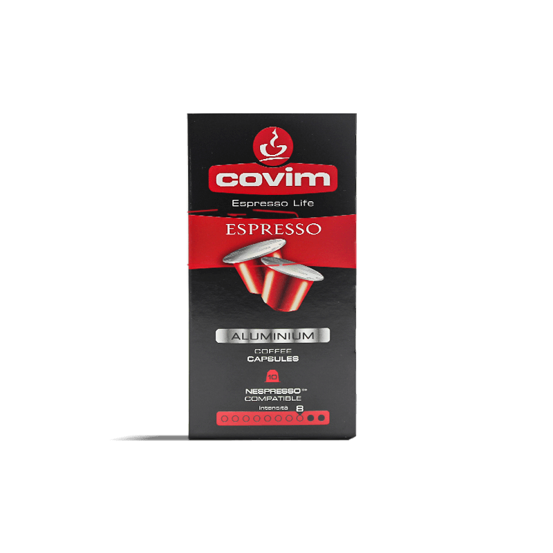 Covim ESPRESSO Alu. compatibili Nespresso ®* 10/1