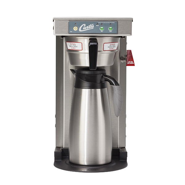 Curtis G3 17.75"H Low Profile Airpot Brewers with Stainless Steel Finish