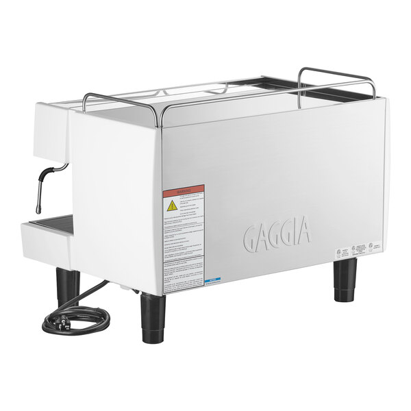 Gaggia Vetro White 2 Group Automatic Espresso Machine - 220V 002 Gaggia Vetro White 2 Group Automatic Espresso Machine - 220V