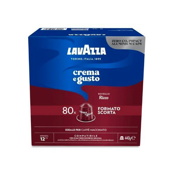 Lavazza Crema e Gusto Ricco 80