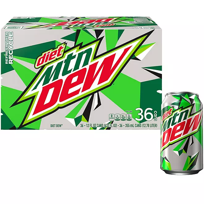 Mountain Dew Diet 12 fl. oz., 36 pk.