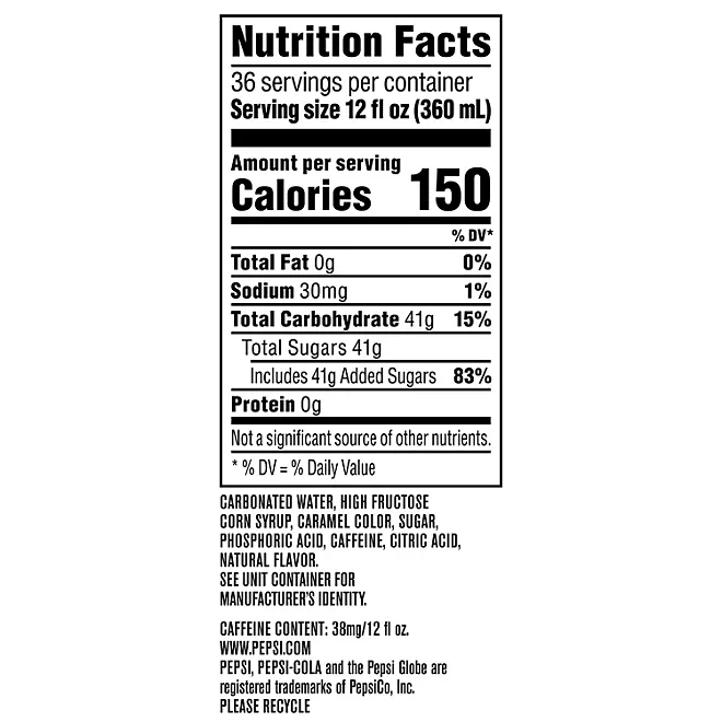 Pepsi 003 Pepsi 12 fl. oz., 36 pk.