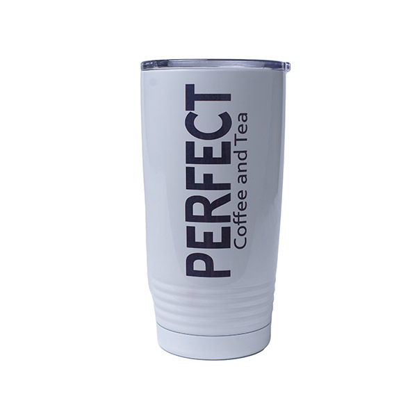 Perfect Coffee Tumbler 20 oz - White
